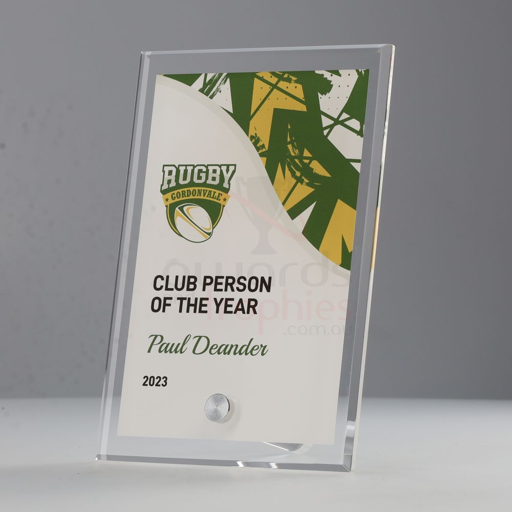 Rugby Team Colours Plaque V4 200mm